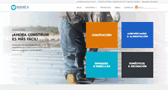 Desktop Screenshot of manica.com.ve